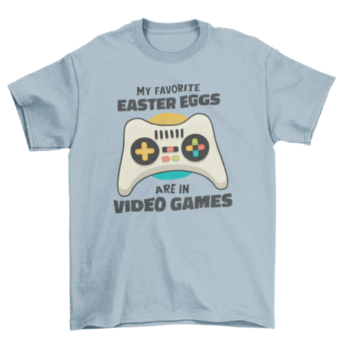 Easter egg video games t-shirt