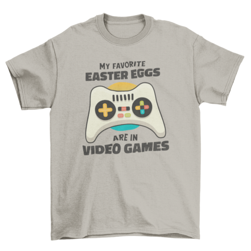 Easter egg video games t-shirt