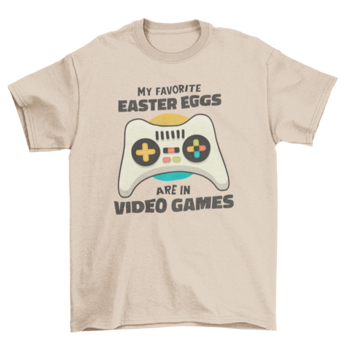 Easter egg video games t-shirt
