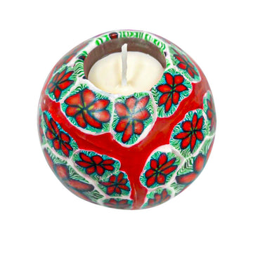 Christmas Flower Candle Ball