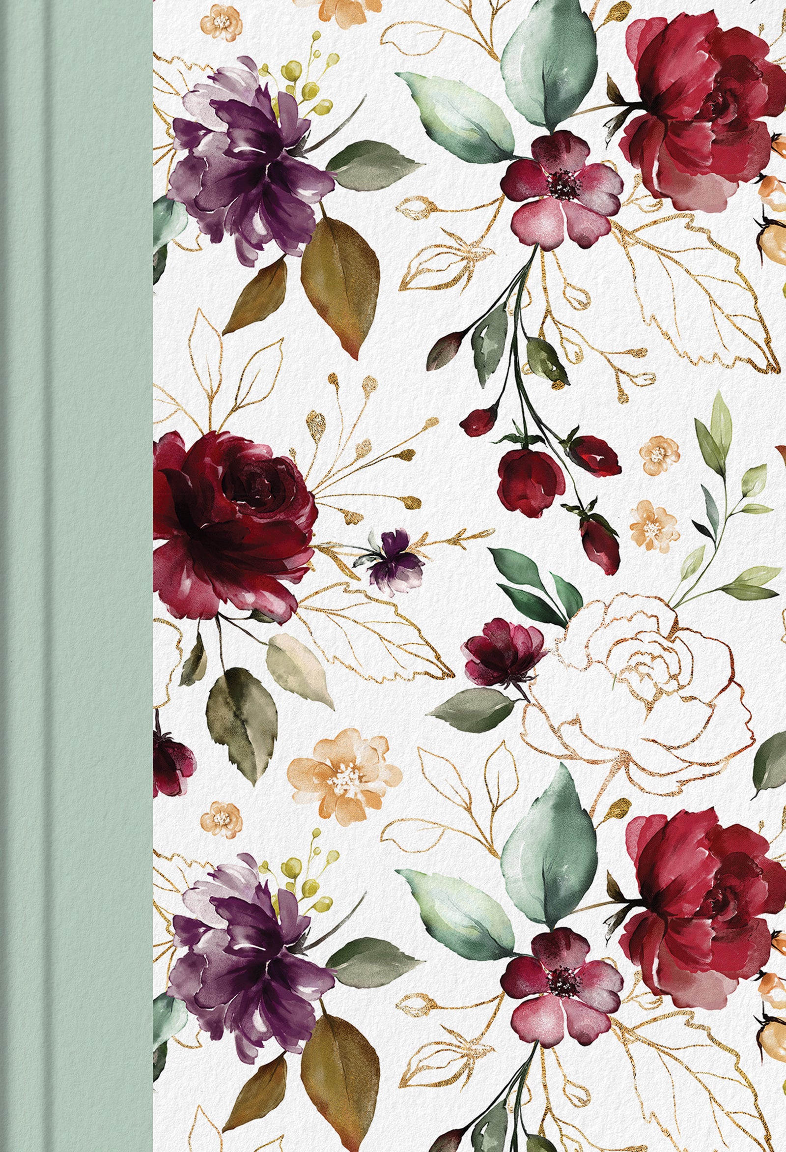 The KJV Prayer Map® Bible [Mint Blossoms]