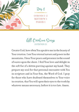 Pray through the Bible in a Year Devotional