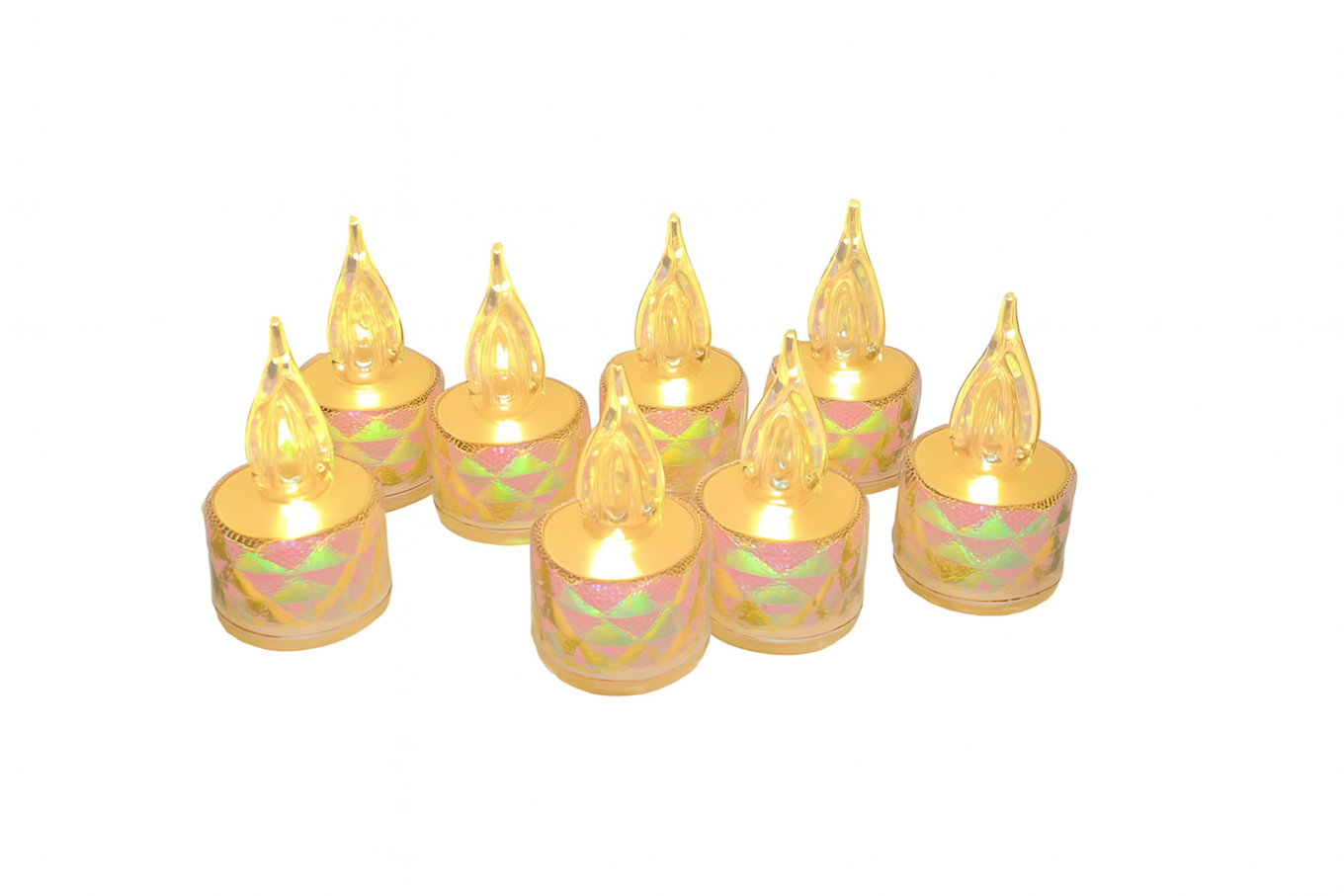 LED Flickering Flameless Candles (Set of 8)