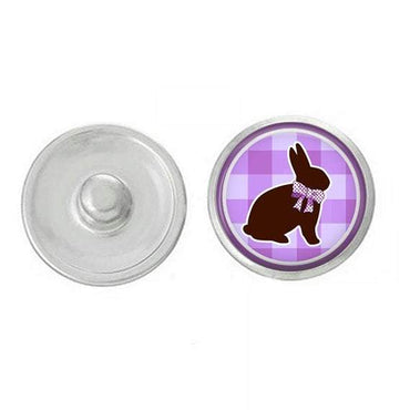 Easter Bunny - Easter - Purple - Spring - Snaps - Coordinate with